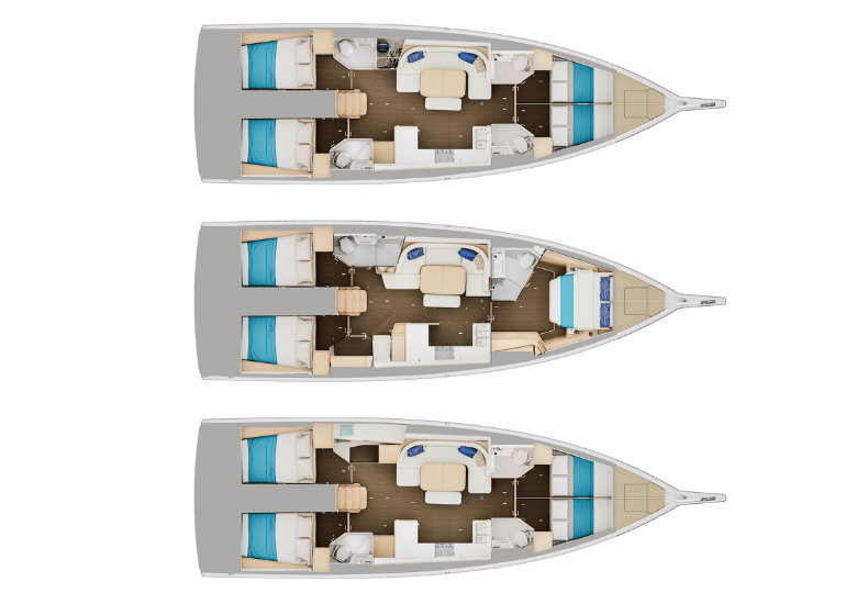 LAYOUT SUN ODYSSEY 455